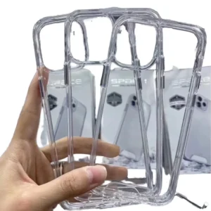 Caltrik Generic Clear TPU/PC phone case – Compatible with iPhone 17 Pro Max – Unbranded Bulk Supply