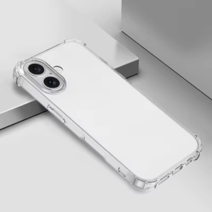 Caltrik Generic Clear TPU/PC phone case – Compatible with iPhone 16 Pro – Unbranded Bulk Supply