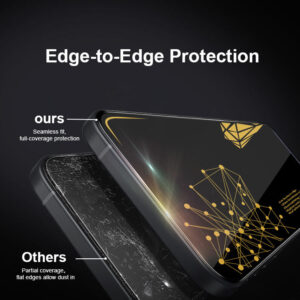 Caltrik Generic Tempered glass screen protector – Compatible with iPhone 16 Pro – Unbranded Bulk Supply