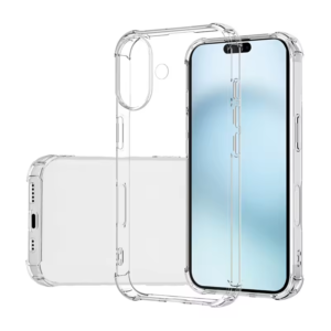Caltrik Generic Clear TPU/PC phone case – Compatible with iPhone 16 Pro Max – Unbranded Bulk Supply