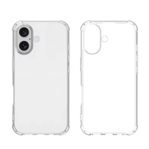 Caltrik Generic Clear TPU/PC phone case – Compatible with iPhone 16 – Unbranded Bulk Supply