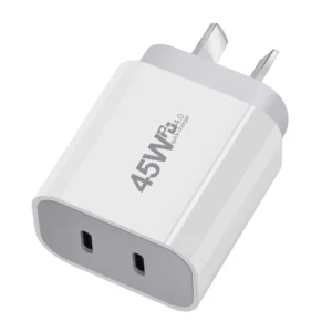 Caltrik Generic 45W USB-C laptop charger – Chromebooks, small laptops, tablets – Unbranded Bulk Supply